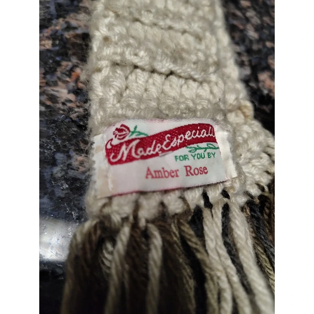 Hand-crocheted 